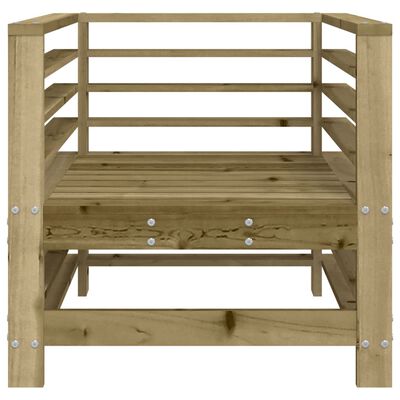 vidaXL Chaises de jardin lot de 2 bois de pin imprégné