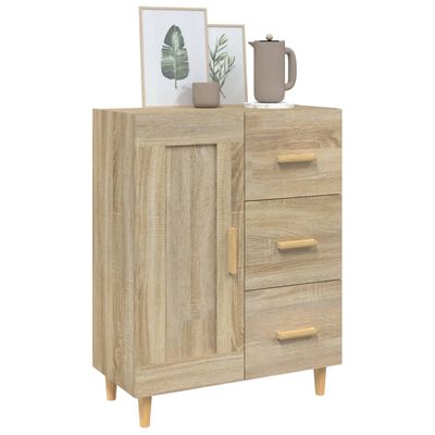 vidaXL Buffet Chêne sonoma 69,5x34x90 cm Bois d'ingénierie