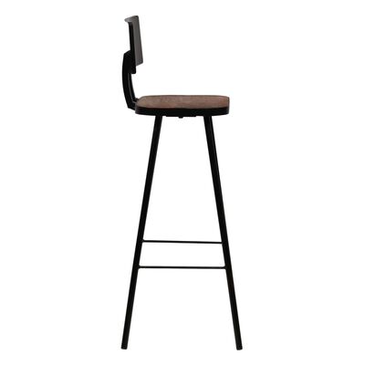 vidaXL Mobilier de bar 3 pcs Bois de récupération massif