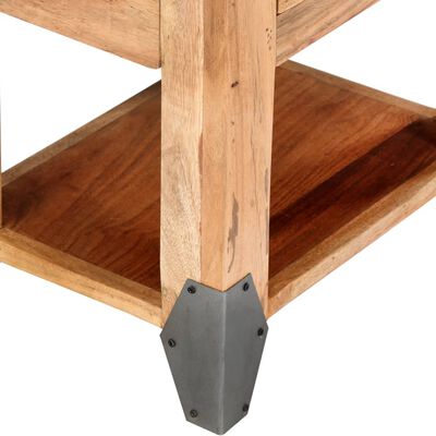 vidaXL Table de chevet 40x30x51 cm Bois d'acacia massif