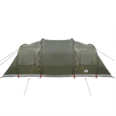 vidaXL Tente de camping tunnel 4 personnes vert olive imperméable