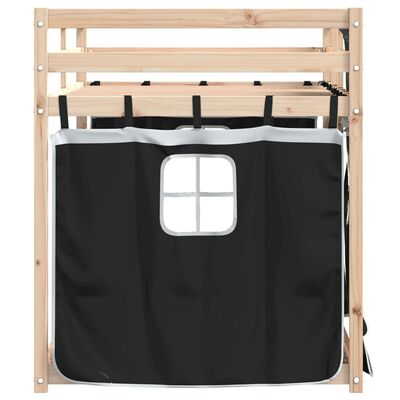 vidaXL Lit superposé sans matelas 80x200 cm bois de pin massif