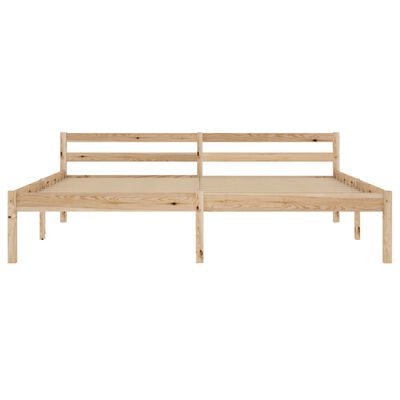 vidaXL Cadre de lit sans matelas bois massif de pin 160x200 cm