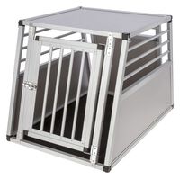 Kerbl Caisse de transport pour chiens Barry 92x65x65,5 cm Aluminium