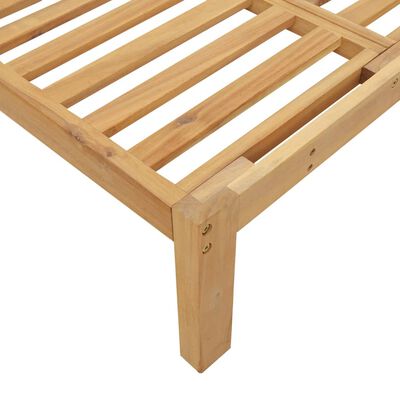 vidaXL Salon palette de jardin avec coussins 2pcs bois d'acacia massif