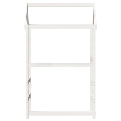 vidaXL Toit de lit pour enfants blanc 98x70x176,5cm bois de pin massif