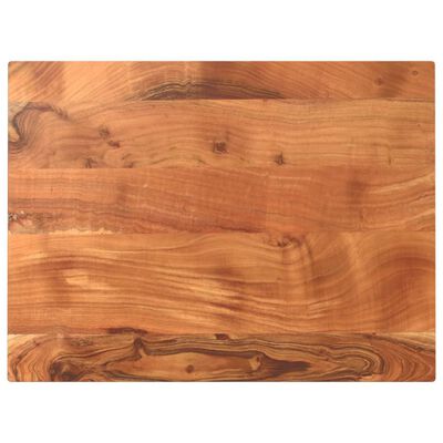 vidaXL Dessus de table 70x60x3,8 cm rectangulaire bois massif d'acacia