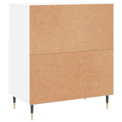 vidaXL Buffets 3 pcs Blanc Bois d'ingénierie