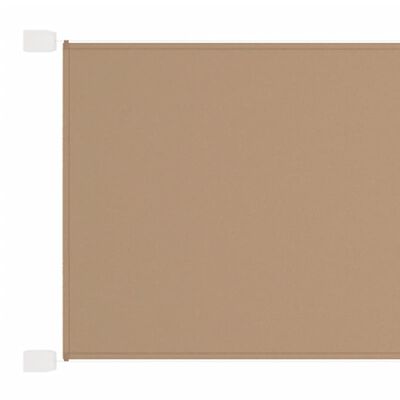 vidaXL Auvent vertical Taupe 140x360 cm Tissu oxford