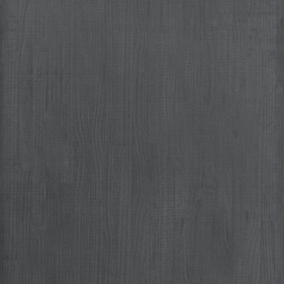 vidaXL Étagère de rangement Gris 60x30x105 cm Bois de pin massif