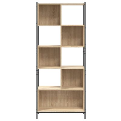 vidaXL Bibliothèque chêne sonoma 72x28x172 cm bois d'ingénierie