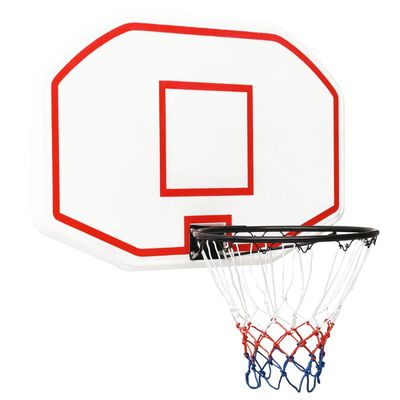 Panier Basket Extérieur acier plastifié blanc