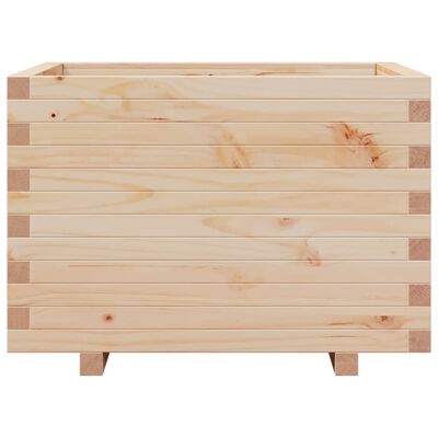 vidaXL Jardinière 70x70x49,5 cm bois de pin massif