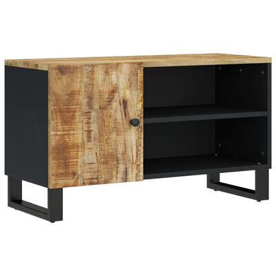 vidaXL Meuble TV 80x33x46 cm bois de manguier et d'ingénierie