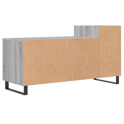 vidaXL Meuble TV Sonoma gris 100x35x55 cm Bois d'ingénierie