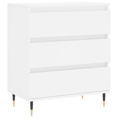 vidaXL Buffet Blanc 60x35x70 cm Bois d'ingénierie