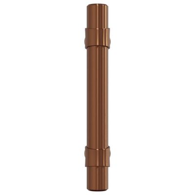 vidaXL Poignées d'armoire 10 pcs bronze 64 mm acier inoxydable