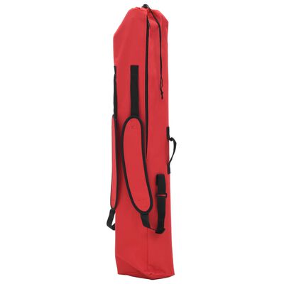 vidaXL Hamac avec support pliable Rouge