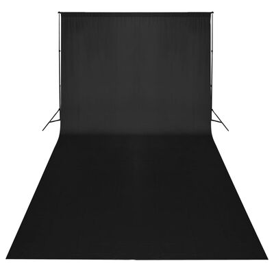 vidaXL Kit de studio photo avec boîtes à lumière et toile de fond