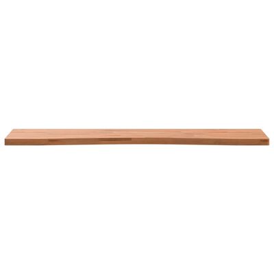 vidaXL Dessus de bureau 100x(45-50)x2,5 cm bois massif de hêtre