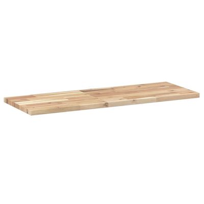 vidaXL Étagère flottante 100x30x2 cm bois d'acacia massif non traité