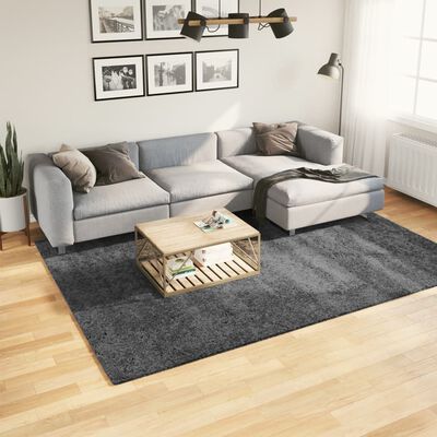 vidaXL Tapis OVIEDO à poils courts anthracite 200x280 cm