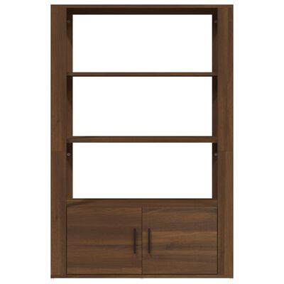 vidaXL Buffet Chêne marron 80x30x119,5 cm Bois d'ingénierie