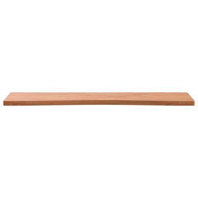 vidaXL Dessus de bureau 100x(55-60)x2,5 cm bois massif de hêtre