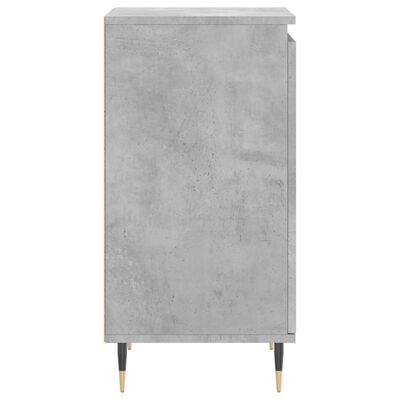 vidaXL Buffet gris béton 40x35x70 cm bois d'ingénierie