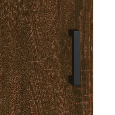 vidaXL Armoire murale chêne marron 69,5x34x90 cm