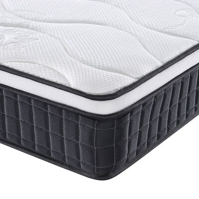 vidaXL Matelas à ressorts bonnell moyen 80x200 cm