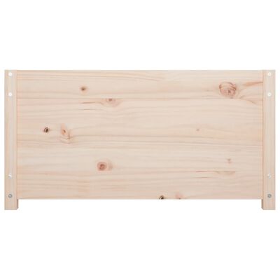 vidaXL Lit de jour sans matelas 90x190 cm bois de pin massif