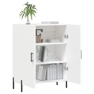 vidaXL Buffet blanc 69,5x34x90 cm bois d'ingénierie