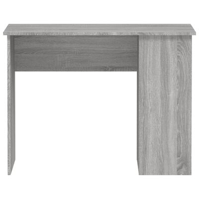 vidaXL Bureau sonoma gris 100x55x75 cm bois d'ingénierie