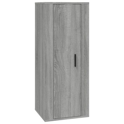 vidaXL Ensemble de meubles TV 2 pcs Sonoma gris Bois d'ingénierie