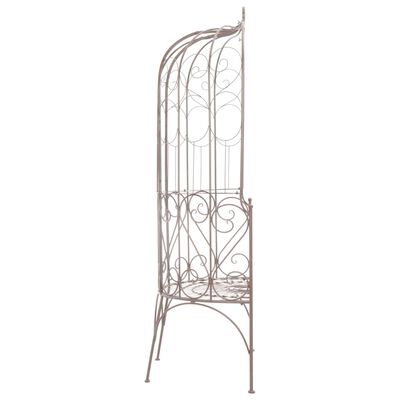 vidaXL Banc de jardin 95 cm Fer Marron antique