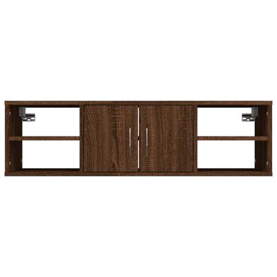 vidaXL Étagère murale chêne marron 102x30x29 cm bois d'ingénierie