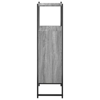 vidaXL Armoire de salle de bain sonoma gris 33x33x120,5 cm