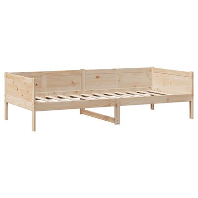 vidaXL Lit de jour avec tiroirs sans matelas 90x190 cm bois massif