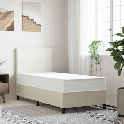 vidaXL Matelas à ressorts ensachés dureté moyenne 90x200 cm