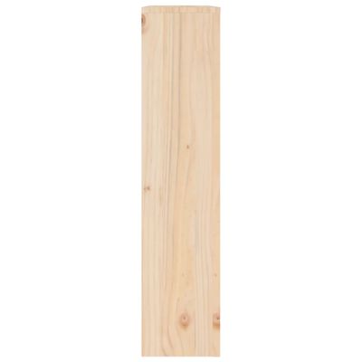 vidaXL Cache-radiateur 79,5x19x84 cm Bois massif de pin