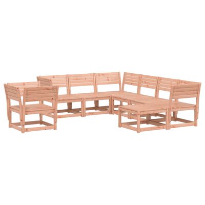 vidaXL Salon de jardin 8 pcs bois massif douglas