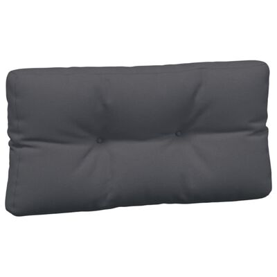 vidaXL Coussins de palette 5 pcs anthracite tissu