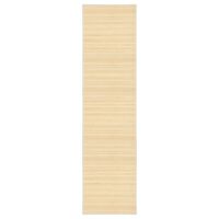 vidaXL Tapis Bambou 80x300 cm Naturel