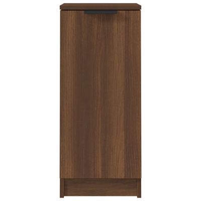 vidaXL Buffet Chêne marron 30x30x70 cm Bois d'ingénierie