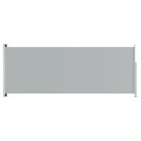 vidaXL Auvent latéral rétractable de patio 117x300 cm Gris