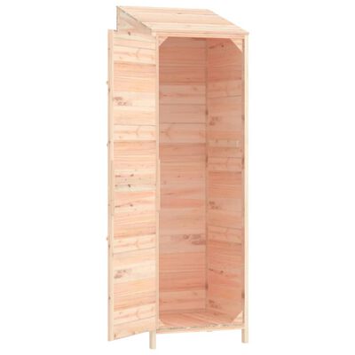 vidaXL Remise de jardin 55x52x174,5 cm Bois de sapin solide