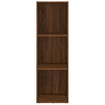 vidaXL Bibliothèque/Meuble TV chêne marron 36x30x114cm bois ingénierie