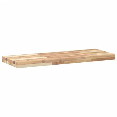 vidaXL Étagères flottantes 4 pcs 80x30x4 cm acacia massif non traité