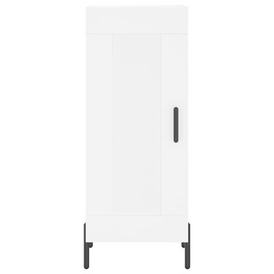 vidaXL Buffet blanc 34,5x34x90 cm bois d'ingénierie